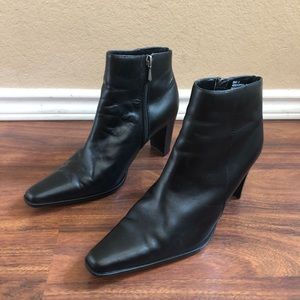 White House Black Market Black booties